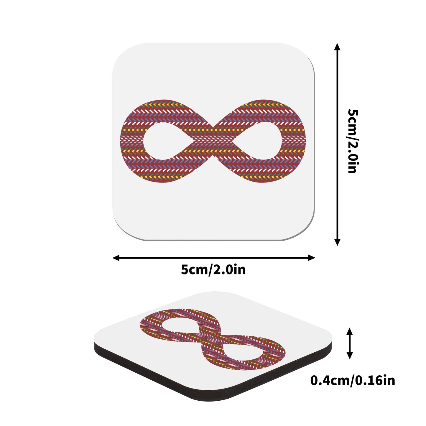 Métis Infinity Sash Magnet Set