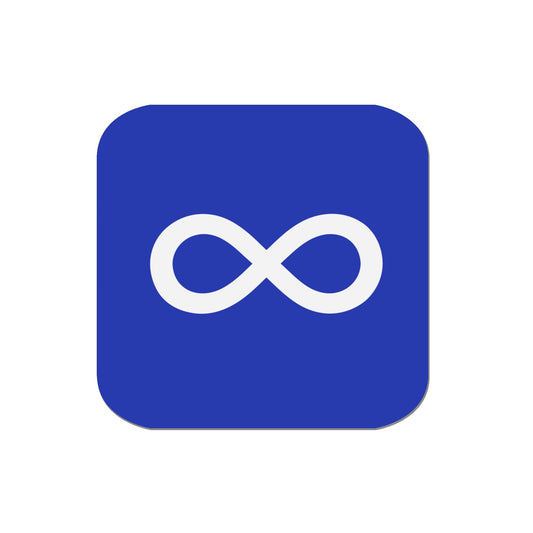 Métis Infinity Flag Magnet Set