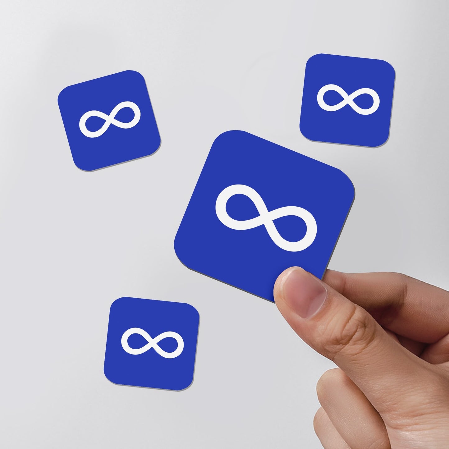 Métis Infinity Flag Magnet Set