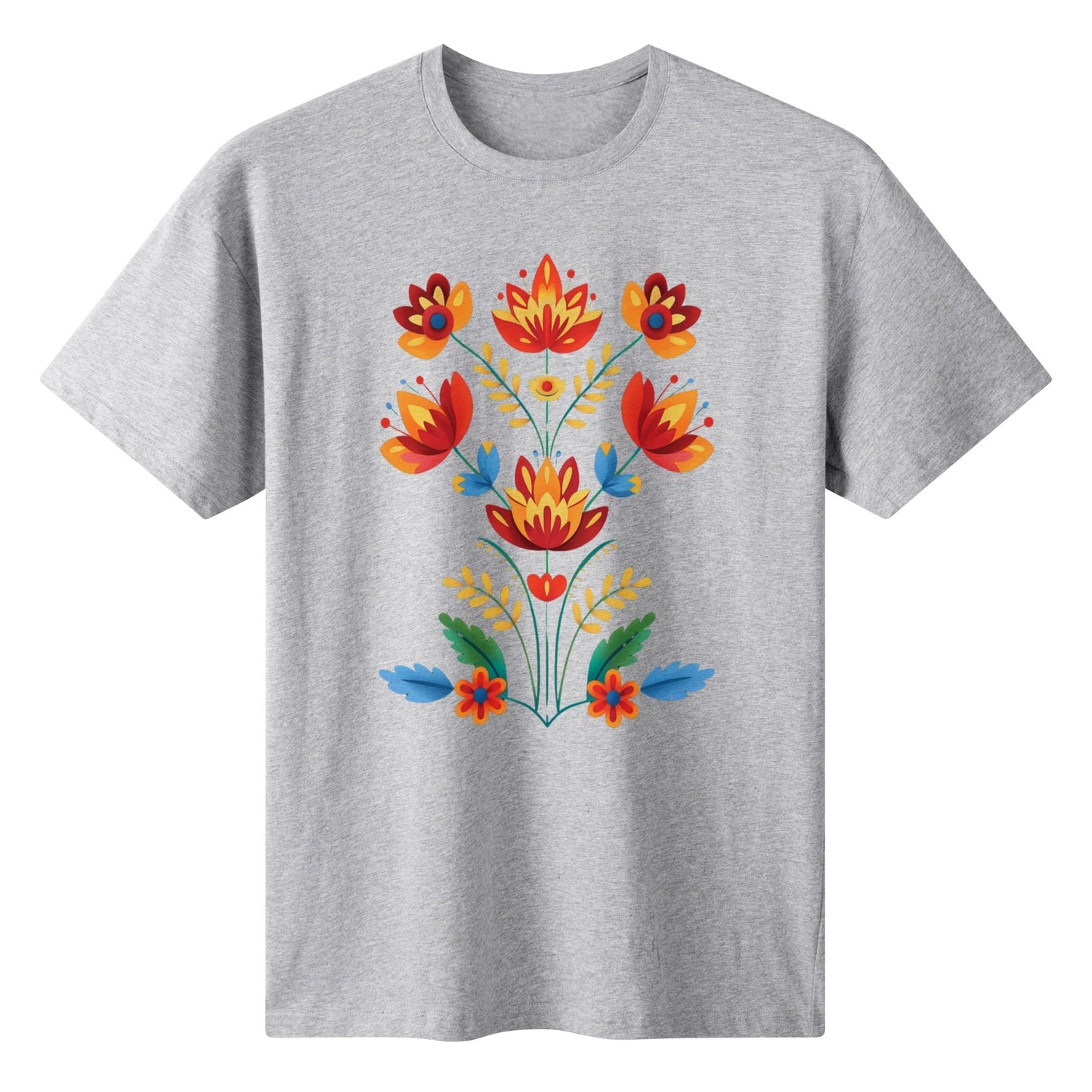 Women's Floral Print Cotton T-Shirt