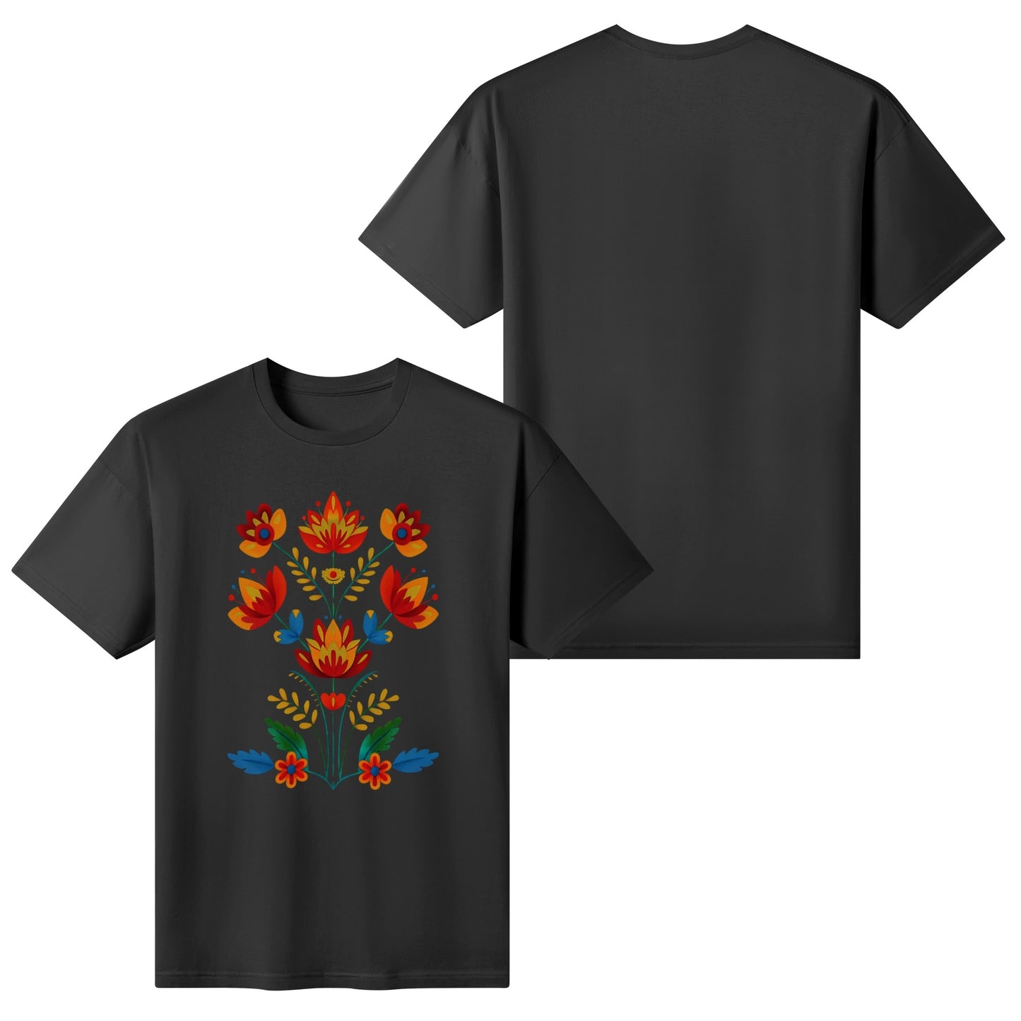 Women's Floral Print Cotton T-Shirt