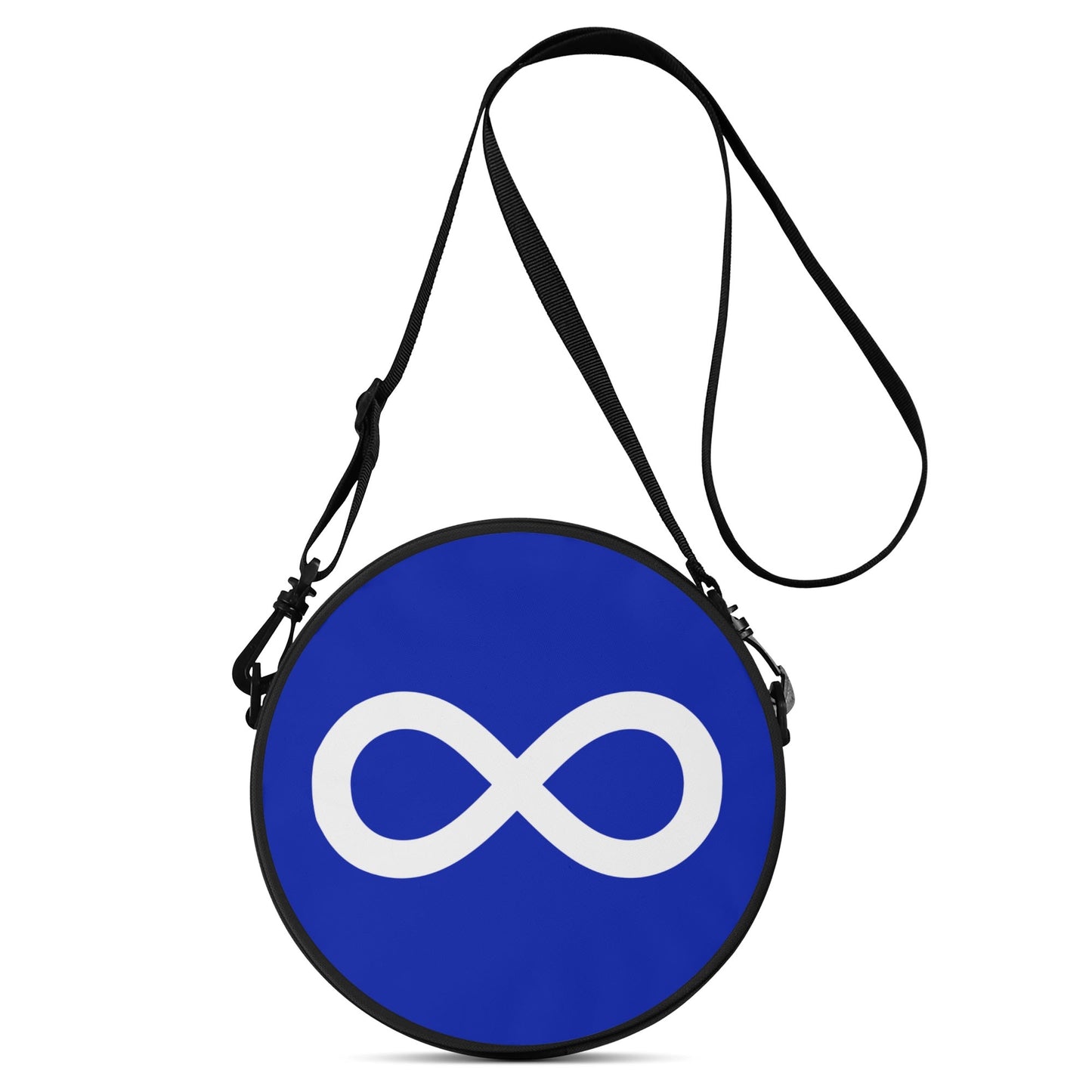 Métis Infinity Flag Round Satchel Bag