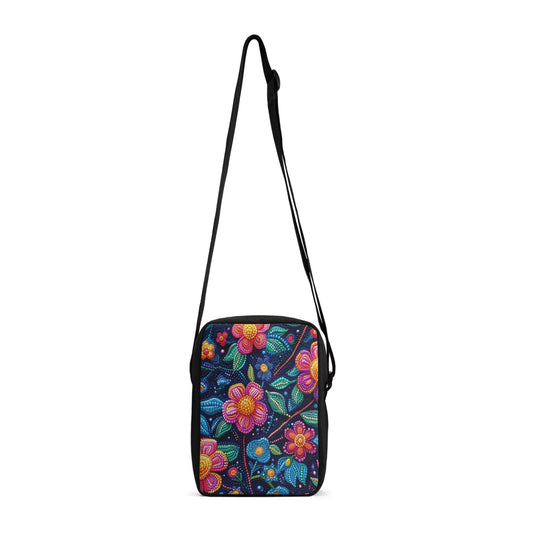 Dotted Floral Cross Body Bag