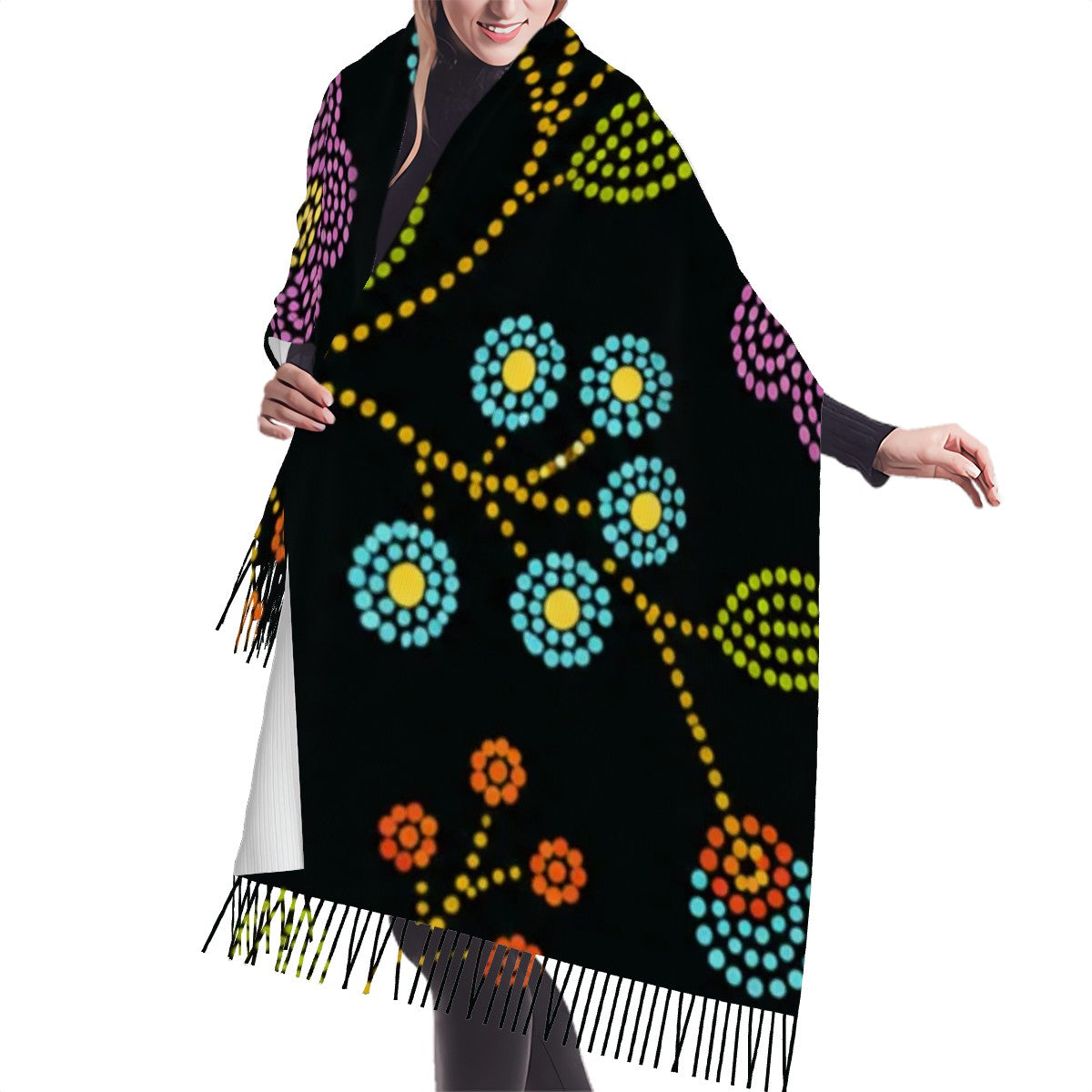 Prairie Bloom Infinity Scarf