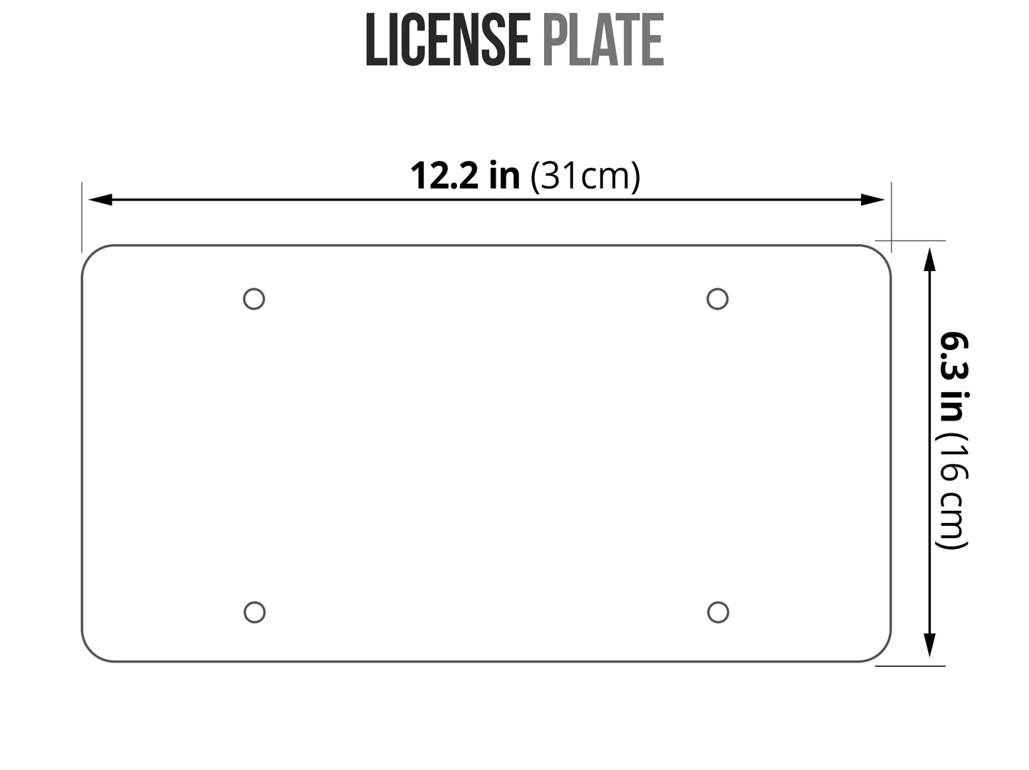 Métis Infinity Sash License Plate