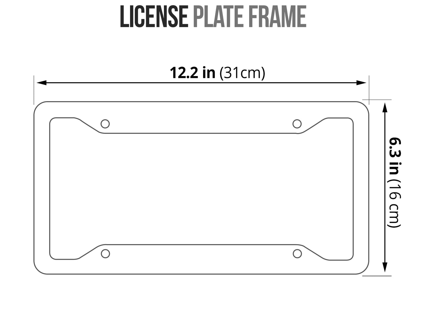 Métis Sash License Plate Frame