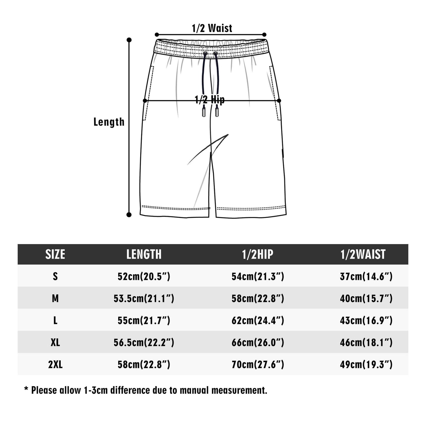 Men's Métis Infinity Lightweight Hawaiian Beach Shorts