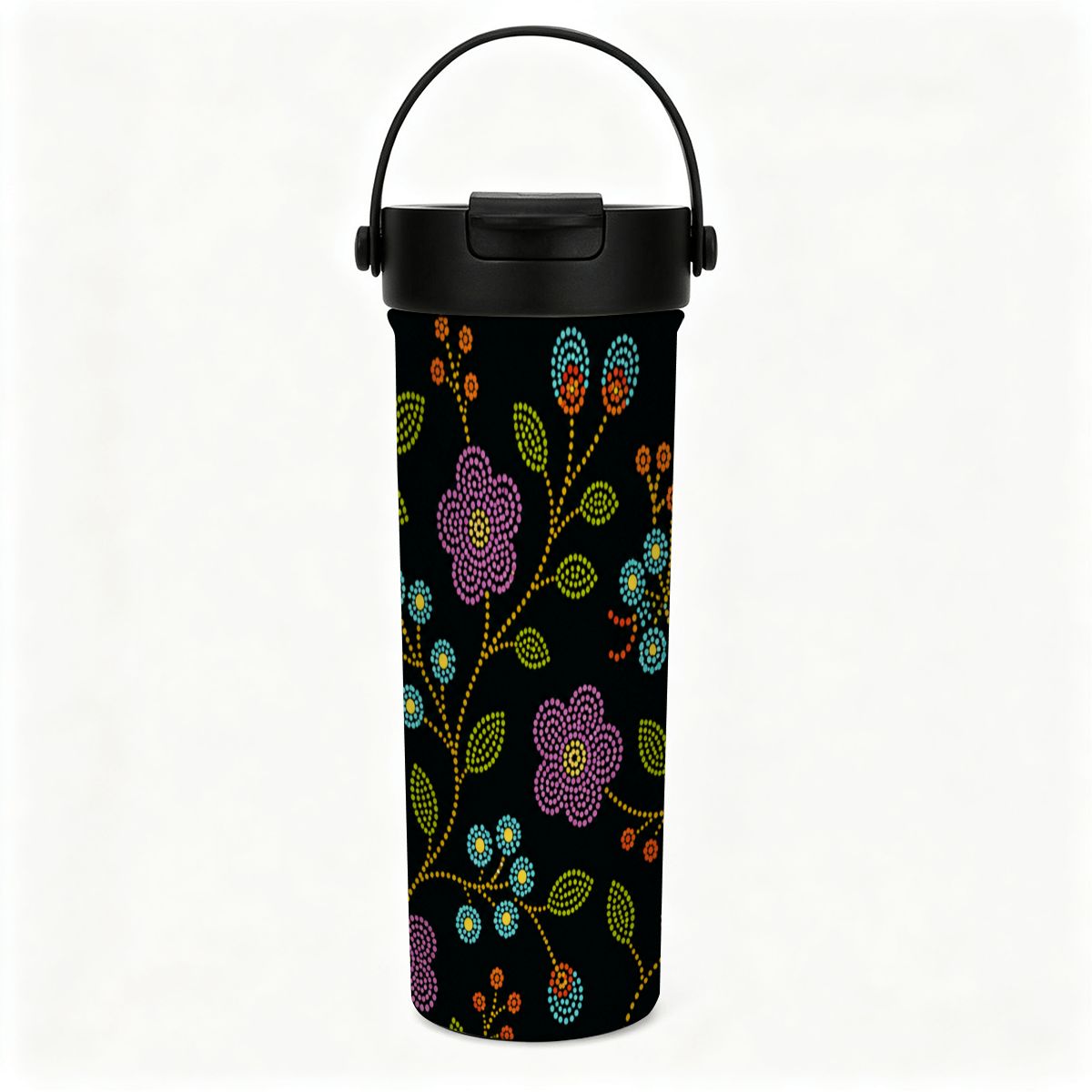 Prairie Bloom Tea Infuser Tumbler – 20 oz