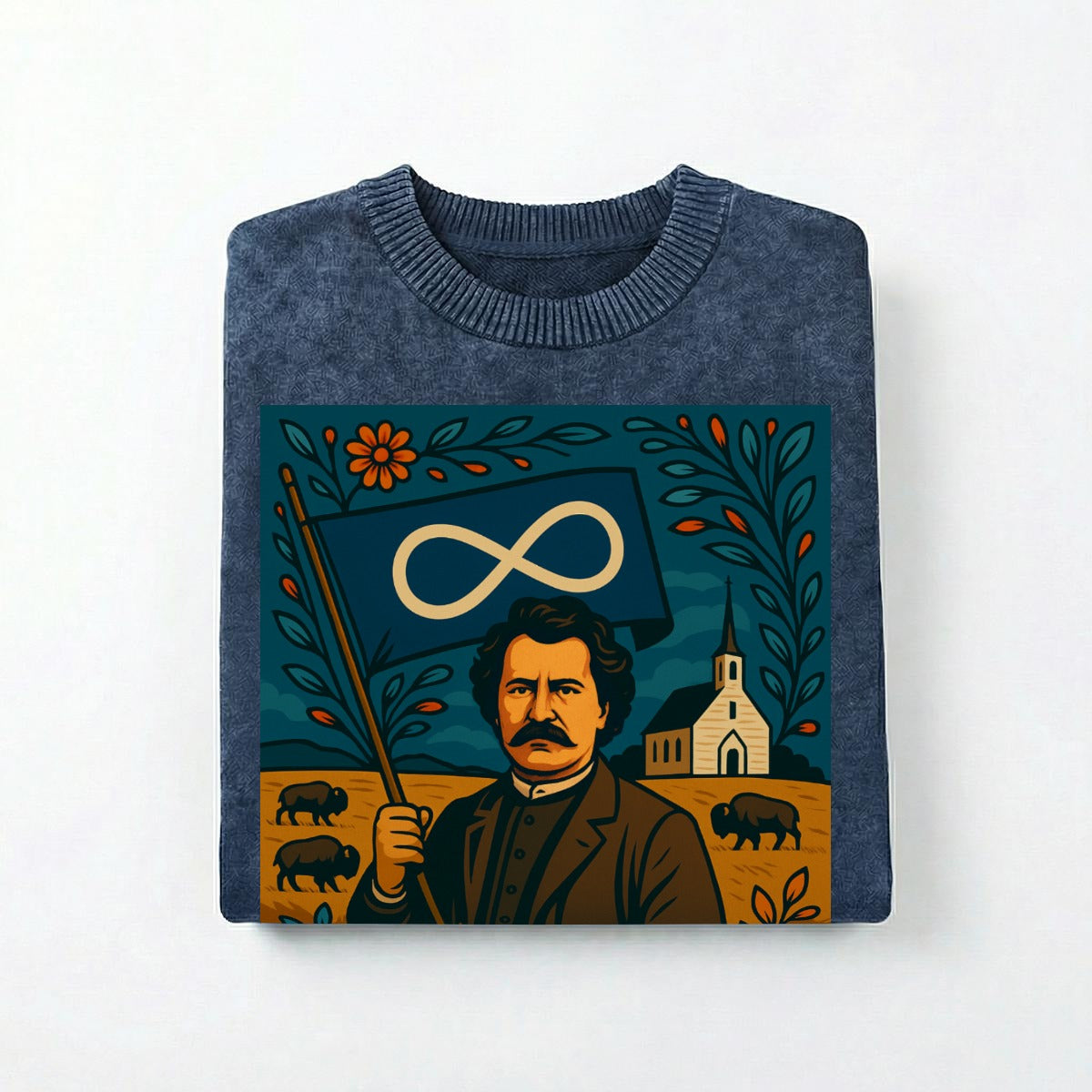 Louis Riel Vintage Crewneck