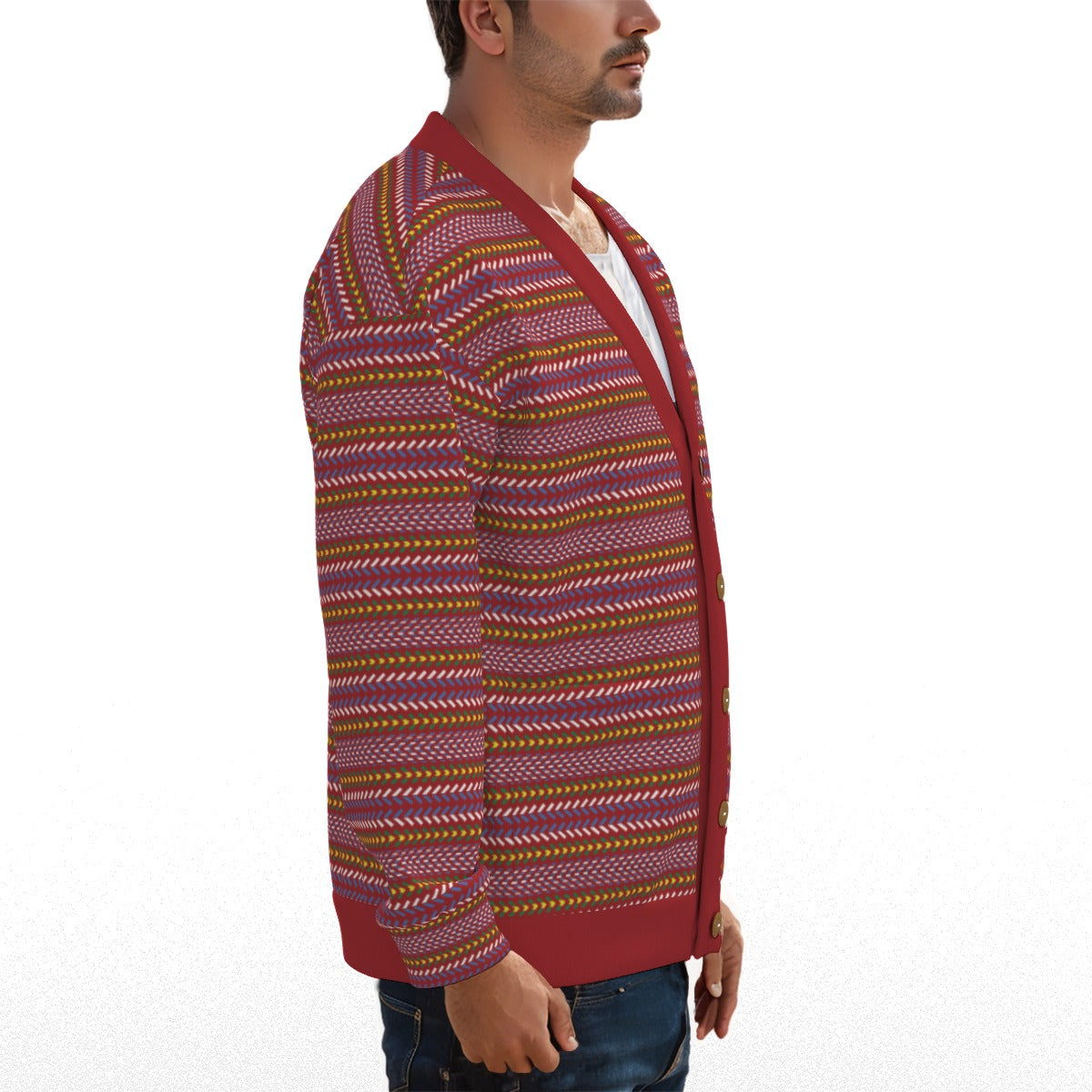 Unisex Métis Sash Cardigan