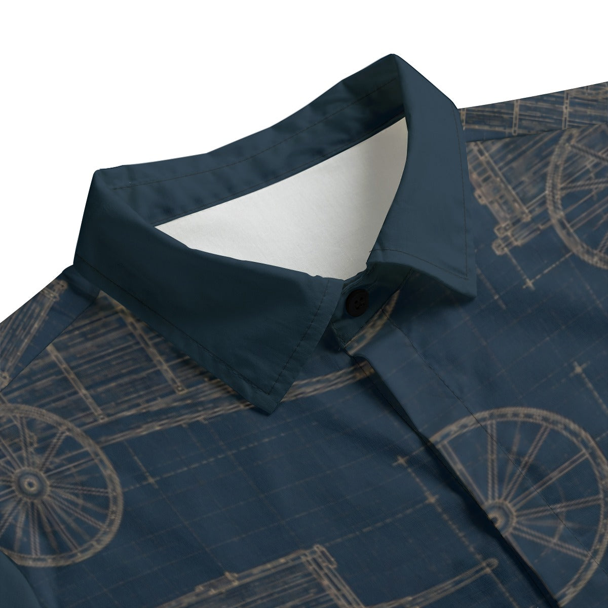 Red River Cart Blueprint Shirt