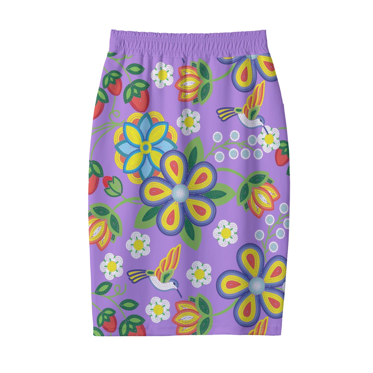 Lavender Meadow Pencil Skirt