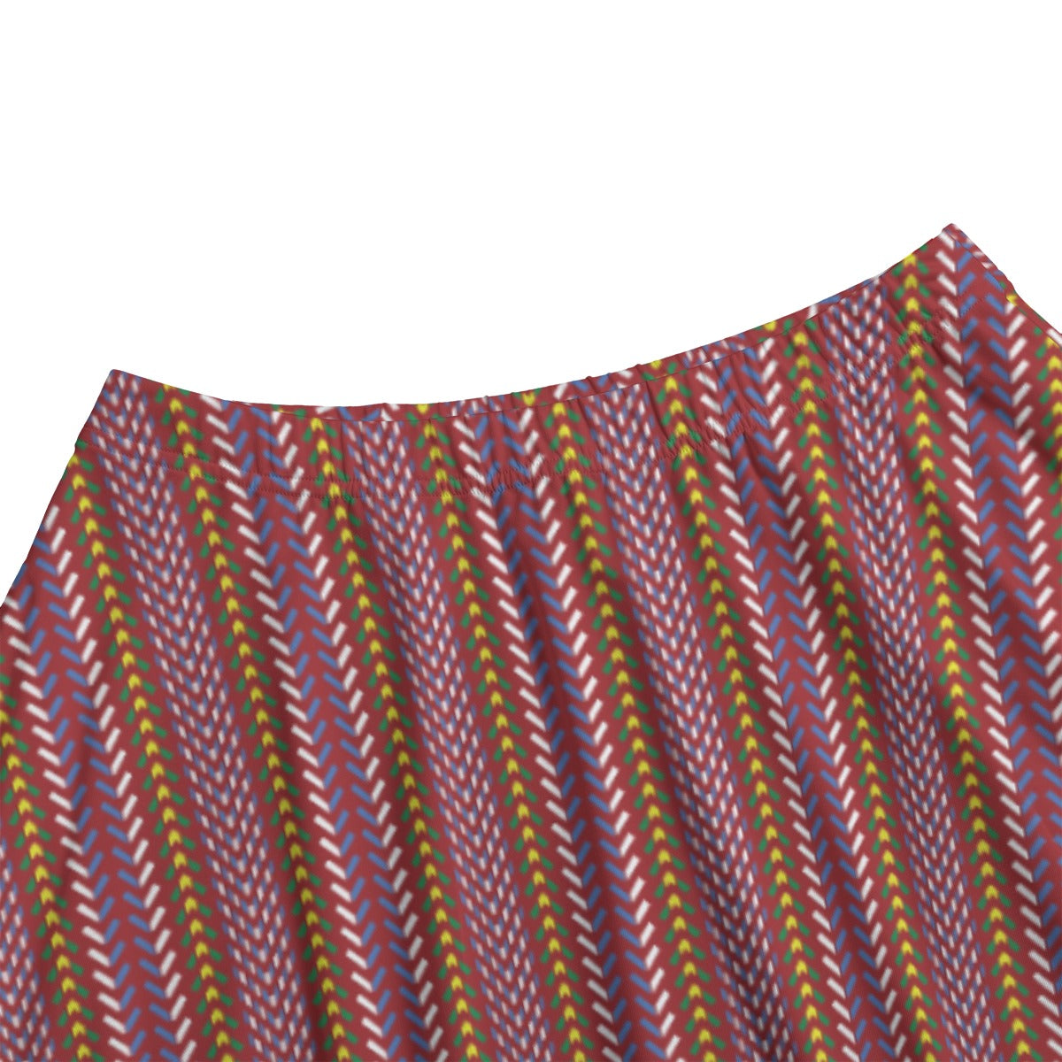 Women's Métis Sash Print Mid Skirt