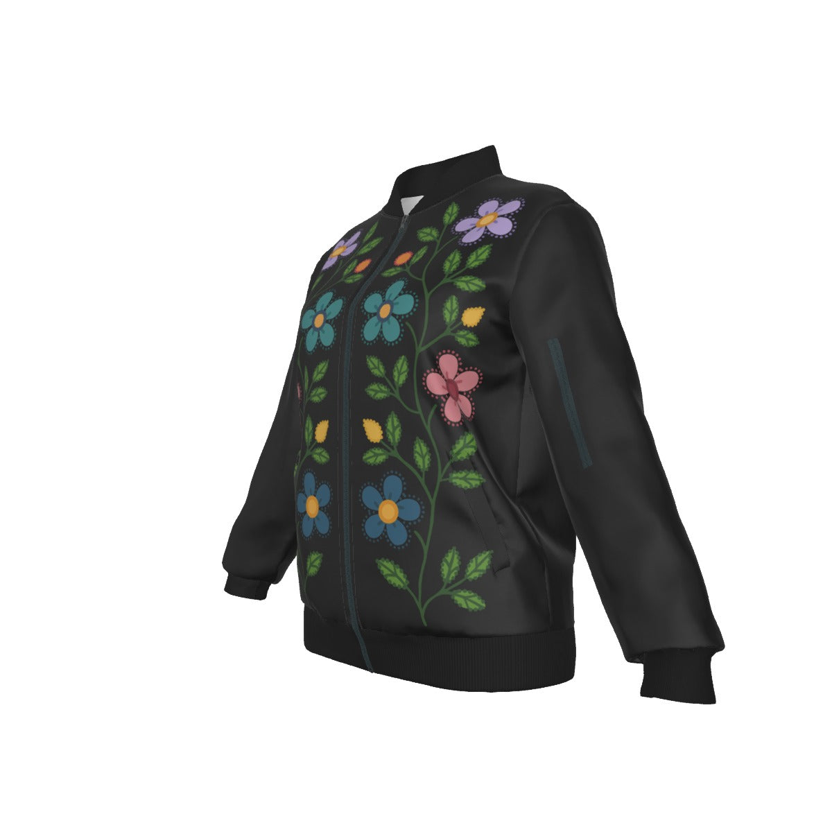 Métis Dotted Floral Lightweight Jacket