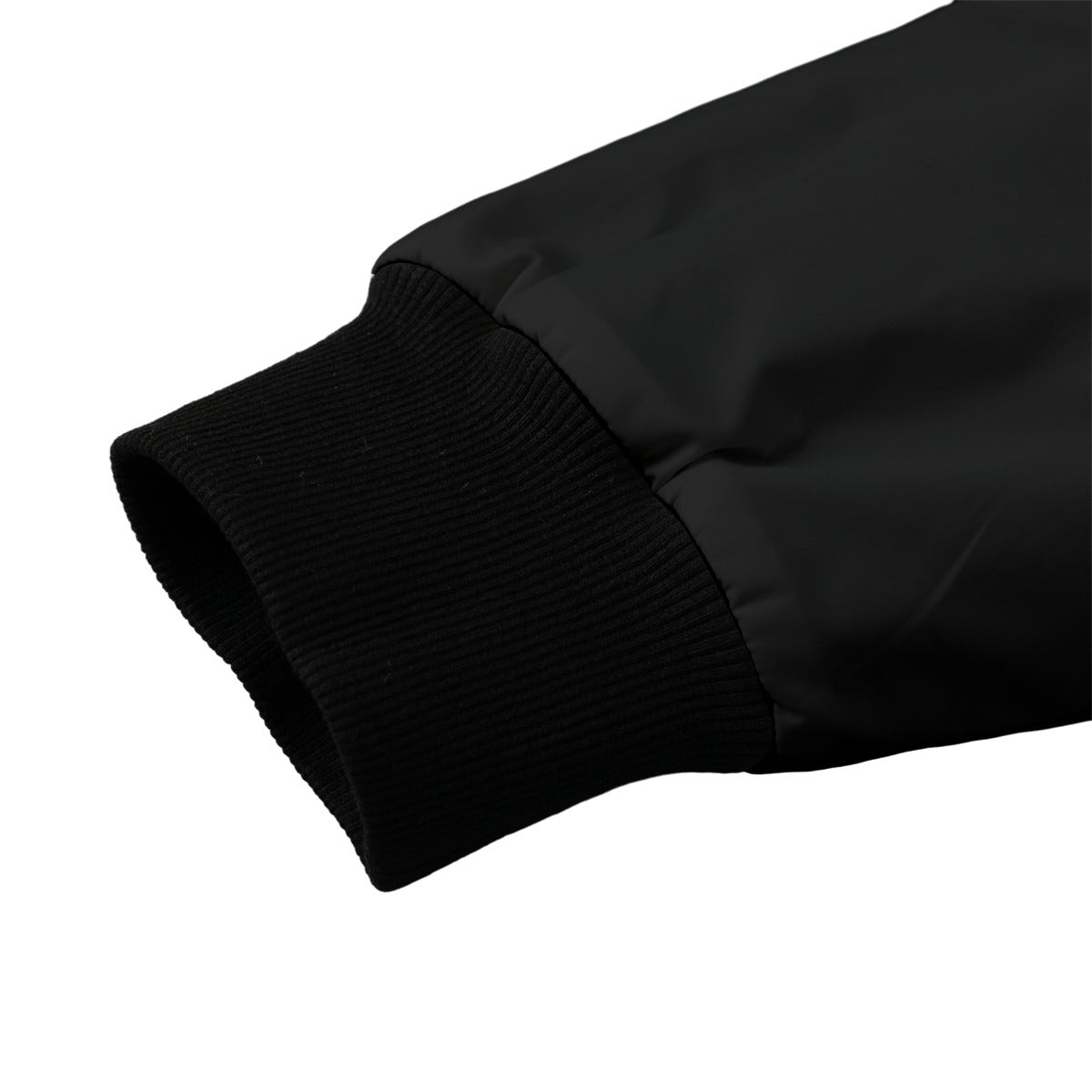 Métis Dotted Floral Fleece Bomber Jacket