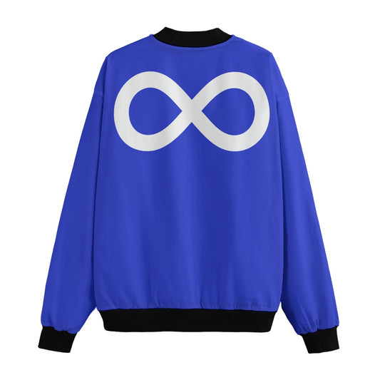 Métis Back Infinity Fleece Bomber Jacket