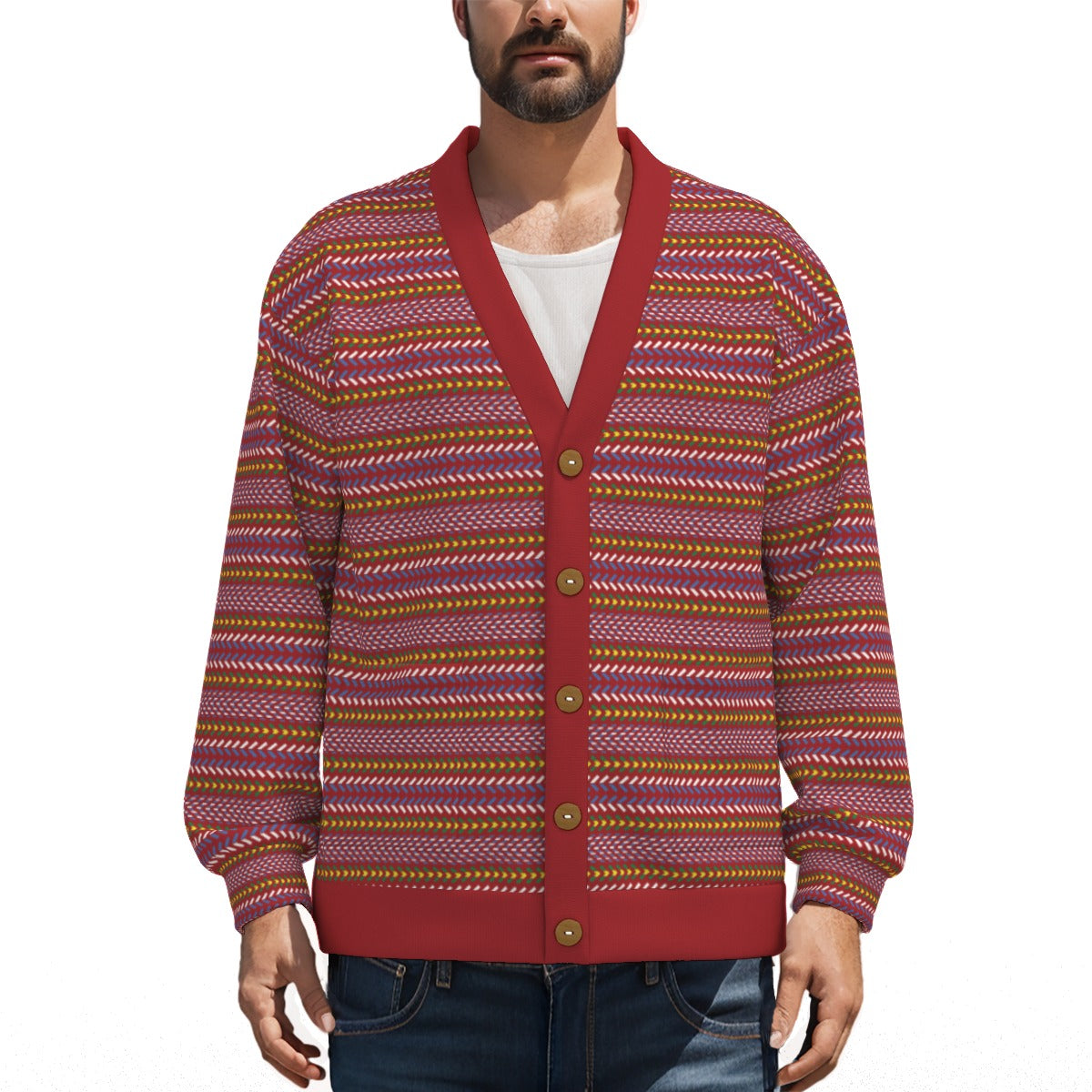 Unisex Métis Sash Cardigan