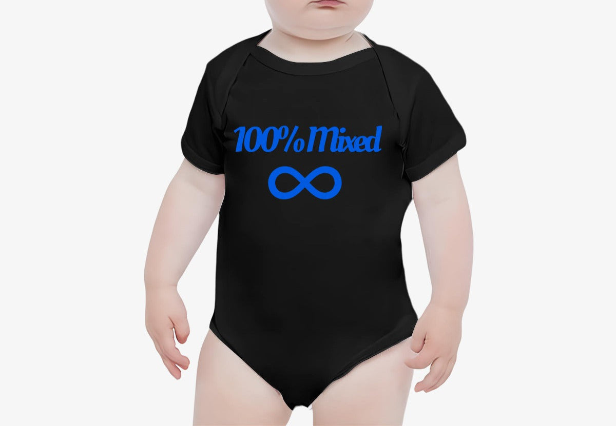 100% Mixed Métis Cotton Baby Onesie