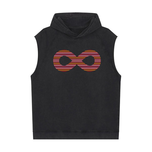 Métis Infinity Sash Sleeveless Hoodie