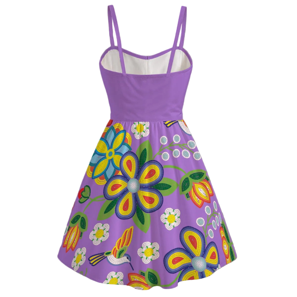 Lavender Meadow Spaghetti Strap Dress
