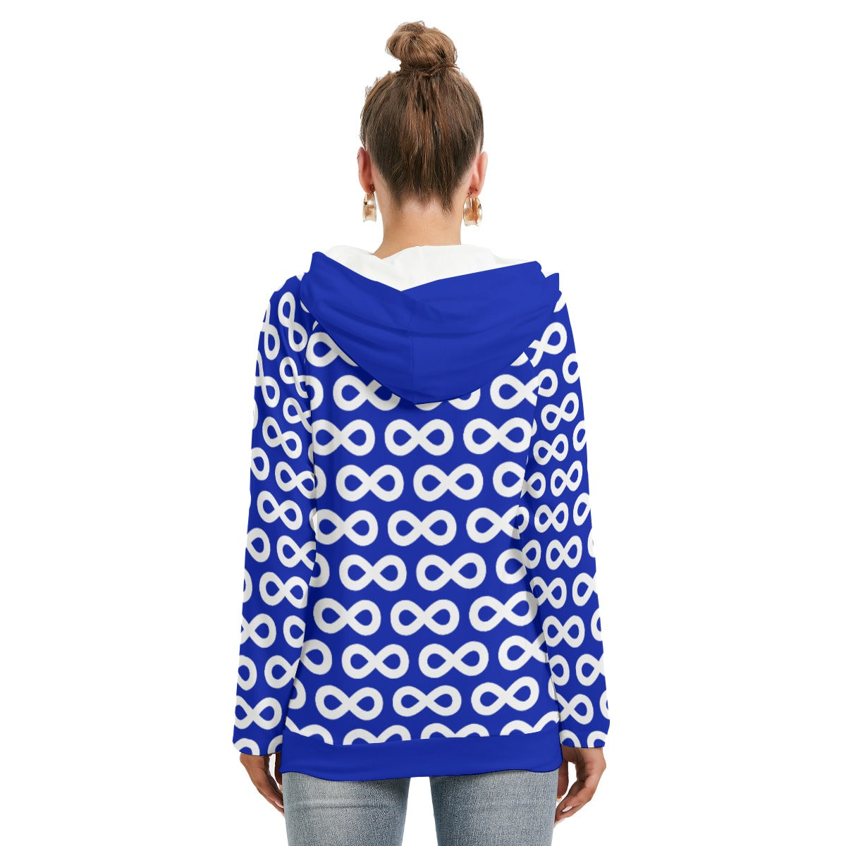 Métis Infinity Double Hooded Lightweight Sweater