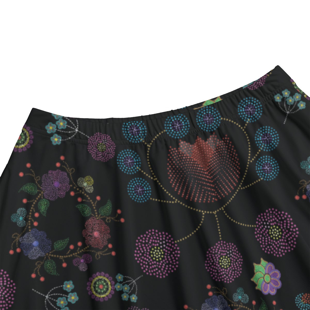 Women's Métis Floral Dotted Mid Skirt