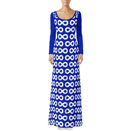Métis Infinity Velvet Maxi Dress