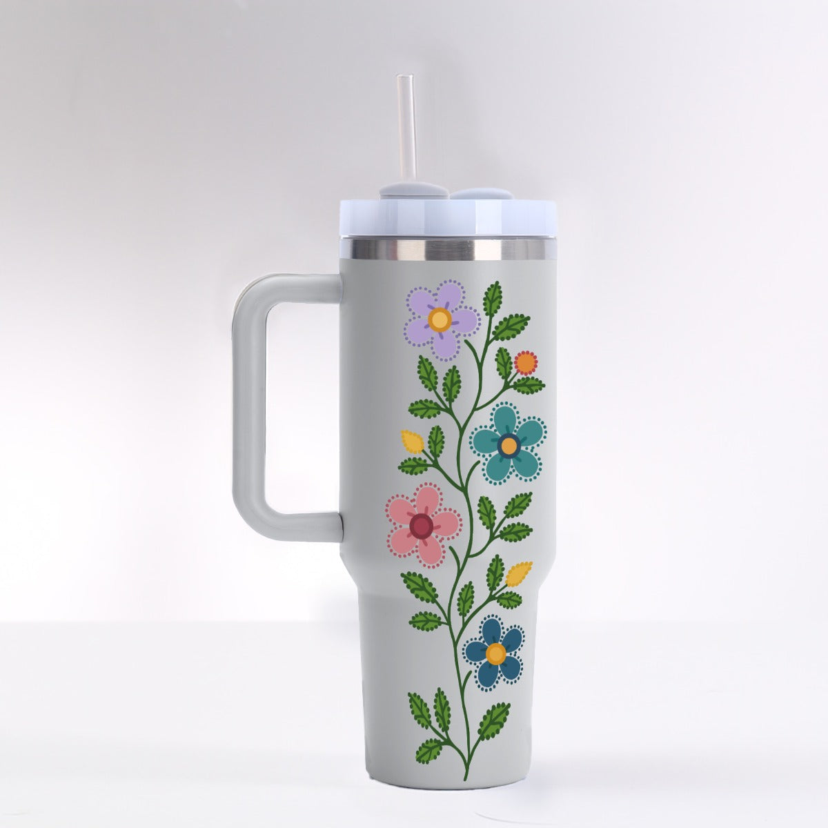 Métis Floral Vine 40 oz Tumbler
