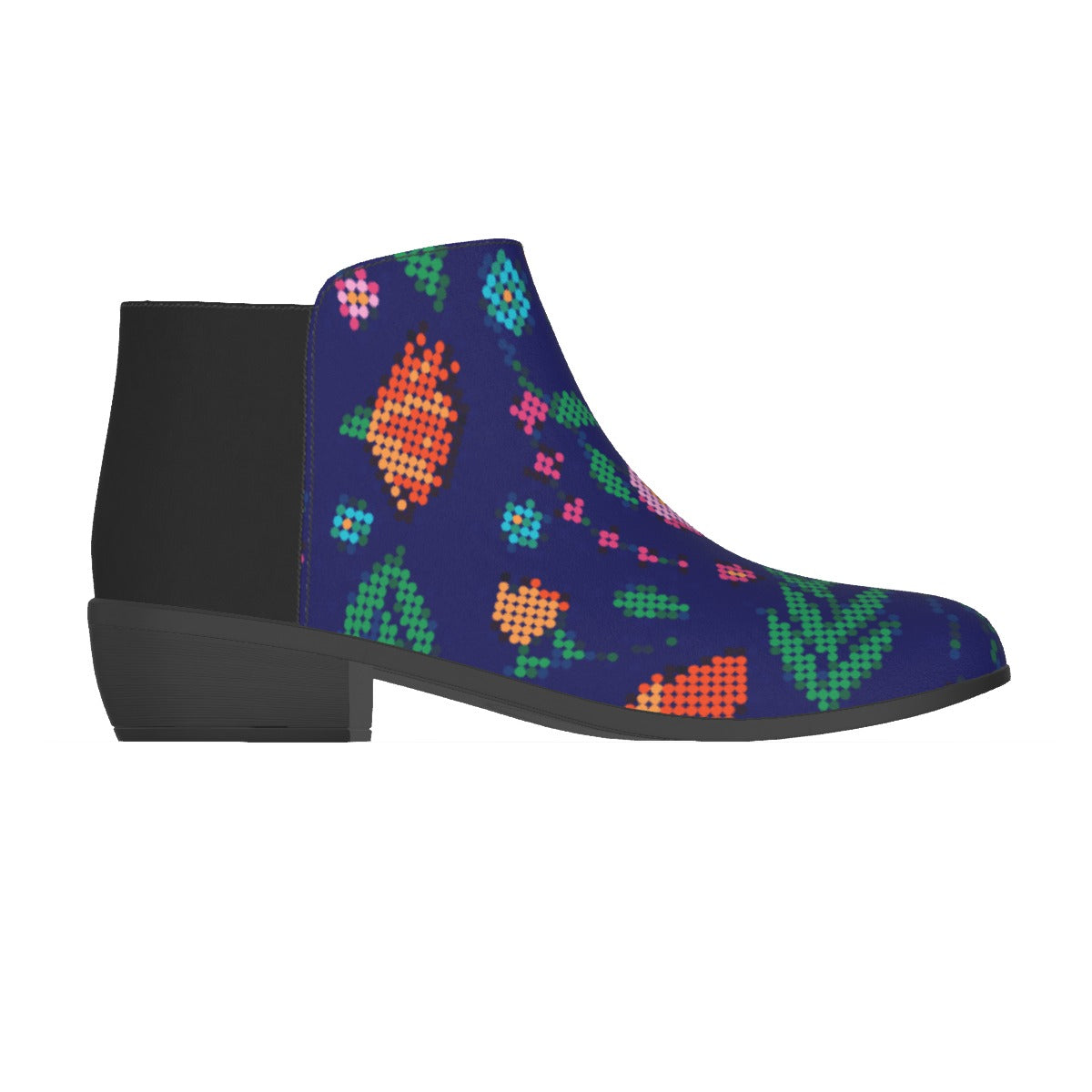 Women's Métis Digital Dotted Floral Ankle Boot