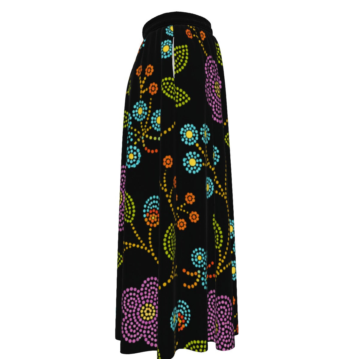Prairie Bloom Lined Maxi Skirt