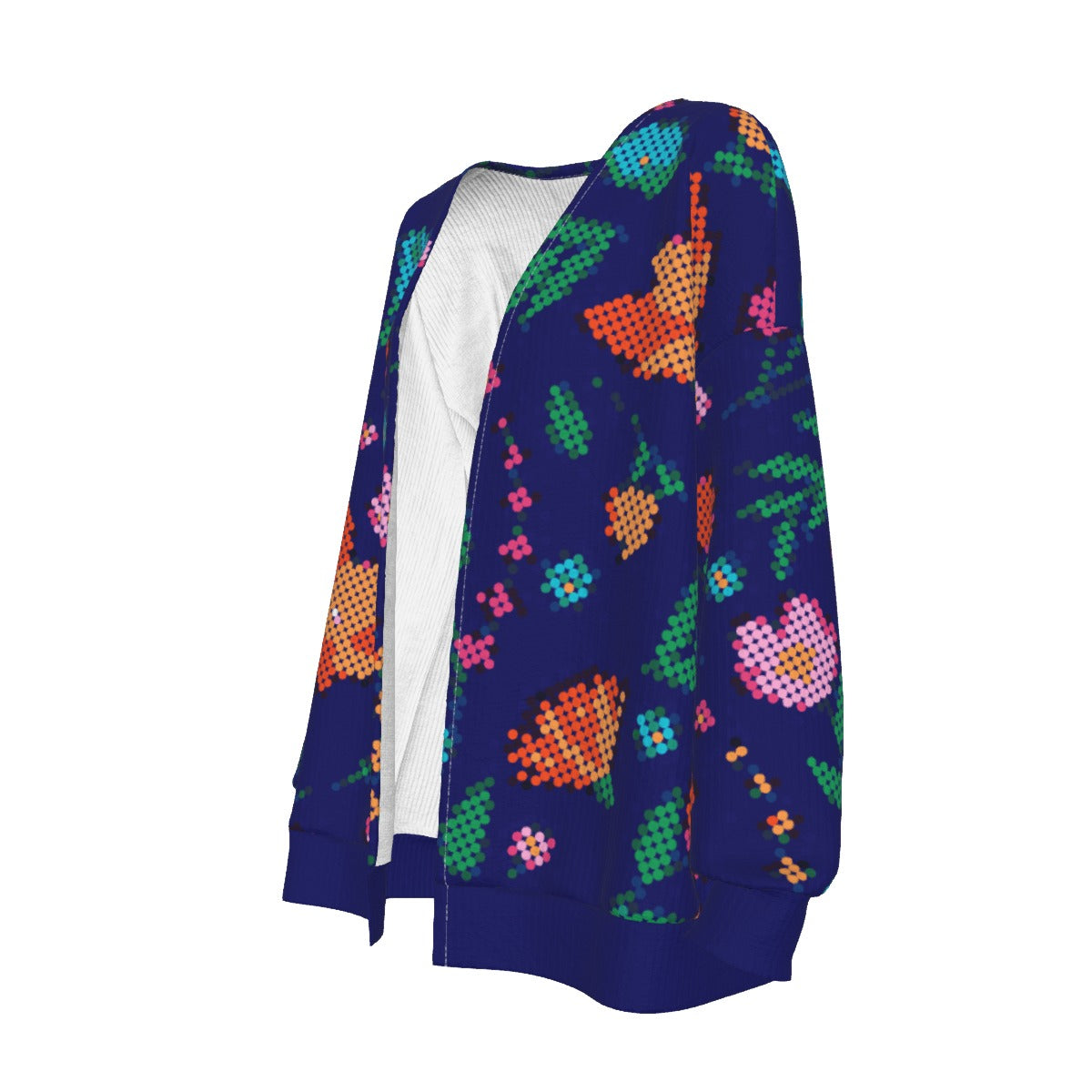 Women's Métis Digital Dotted Floral Cardigan