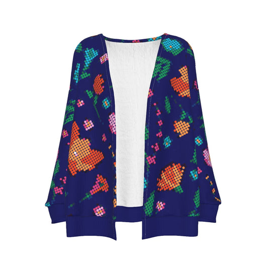 Women's Métis Digital Dotted Floral Cardigan