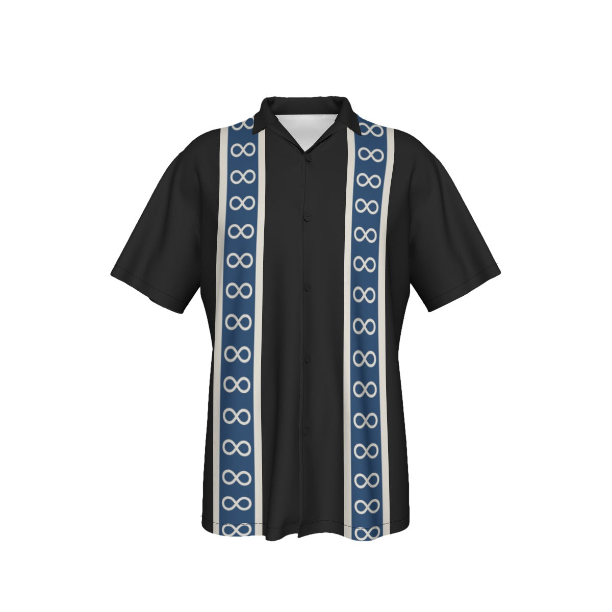 Métis Legacy Stripe Hawaiian Shirt