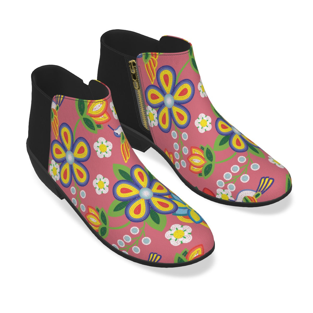 Women's Métis Floral Beaded Ankle Boot