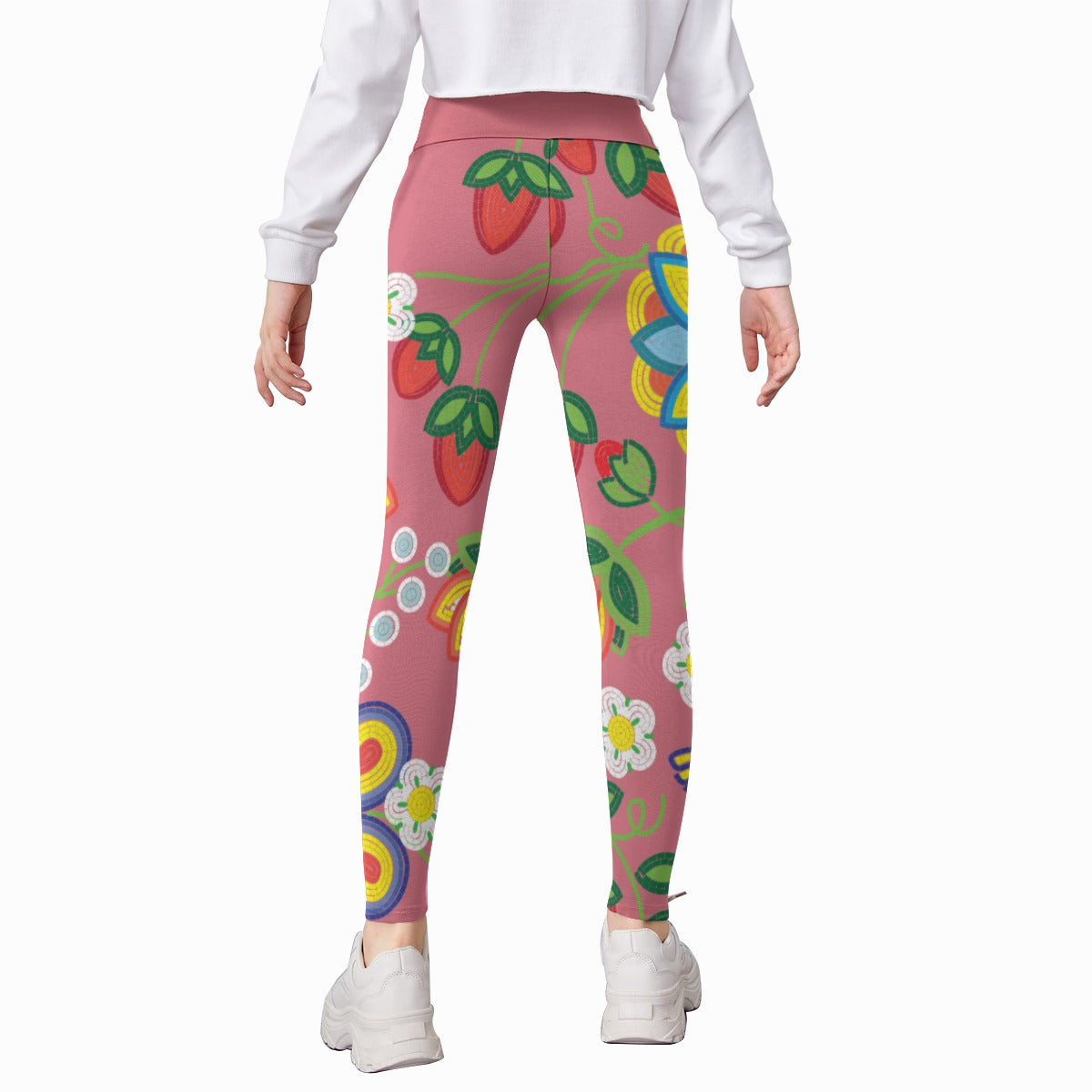 Métis Floral Beaded Leggings