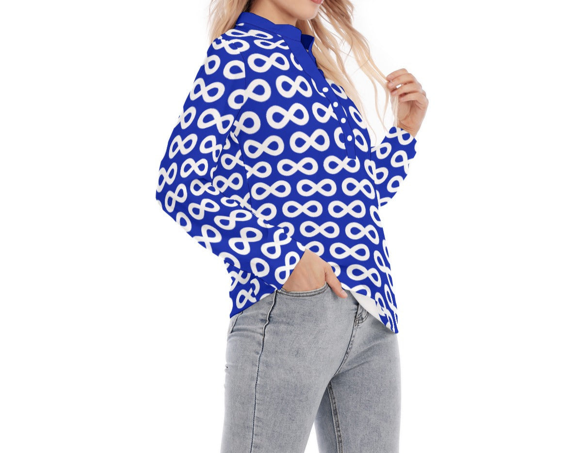 Métis Infinity Long Sleeve Blouse