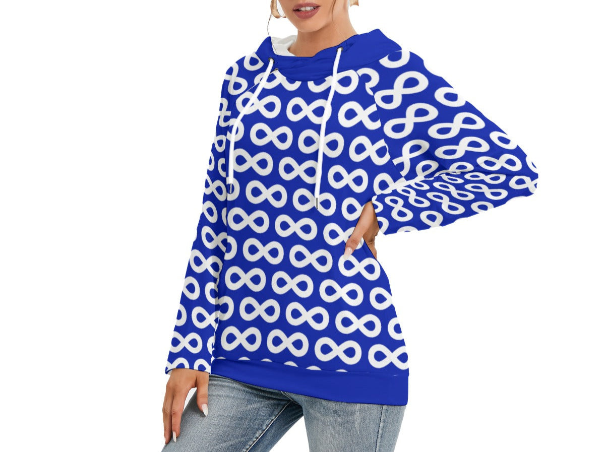 Métis Infinity Double Hooded Lightweight Sweater