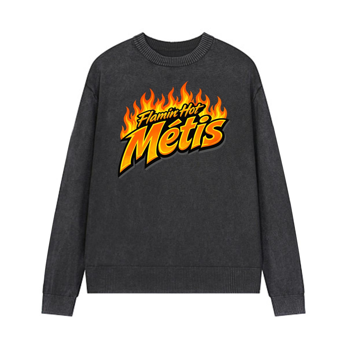 Flamin' Hot Métis Vintage Crewneck