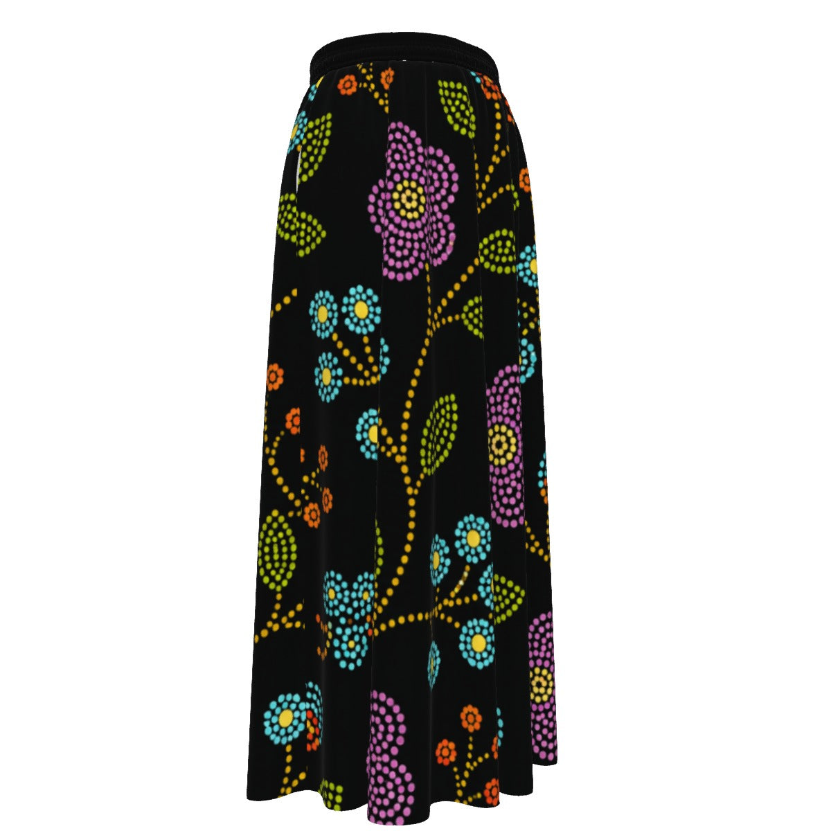 Prairie Bloom Lined Maxi Skirt