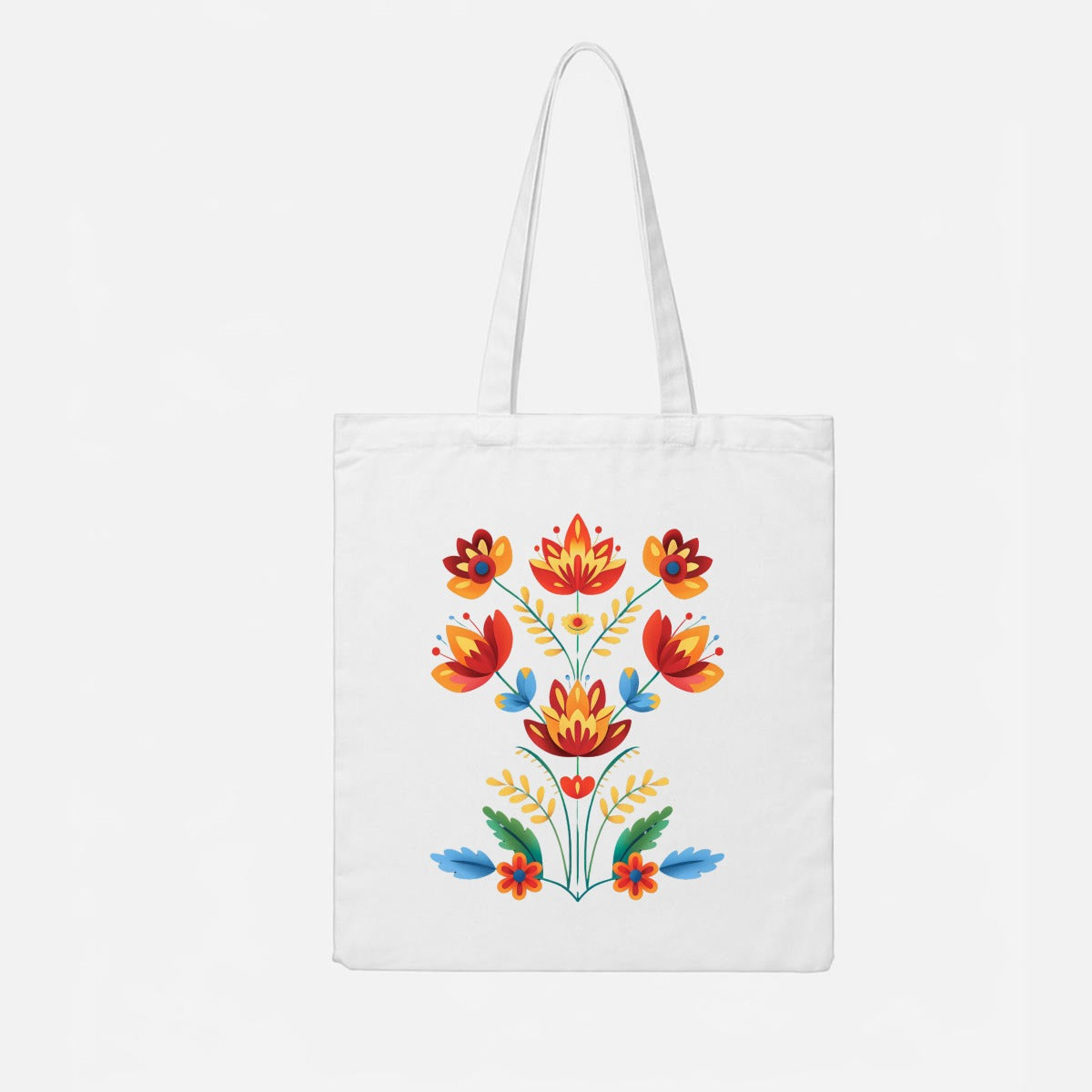 Sunrise Bloom Canvas Tote Bag