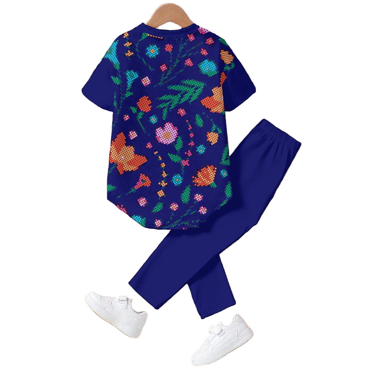 Métis Digital Dotted Floral Set