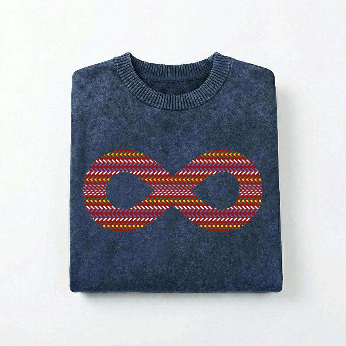 Métis Infinity Sash Vintage Crewneck