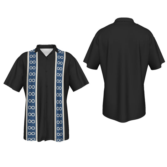 Métis Legacy Stripe Hawaiian Shirt