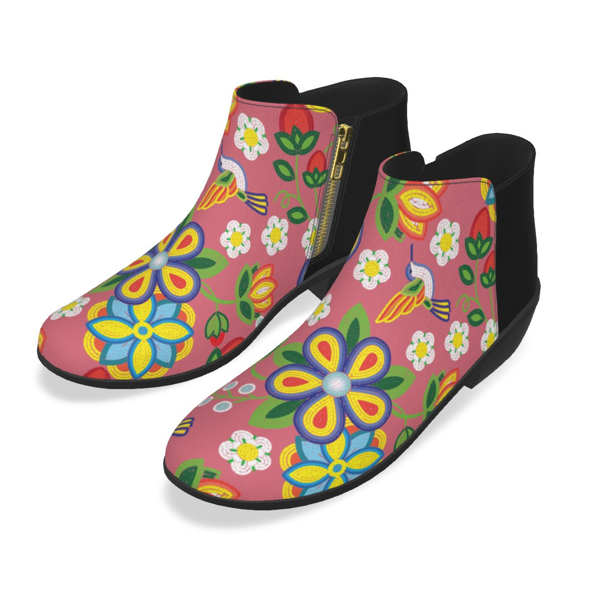 Women's Métis Floral Beaded Ankle Boot