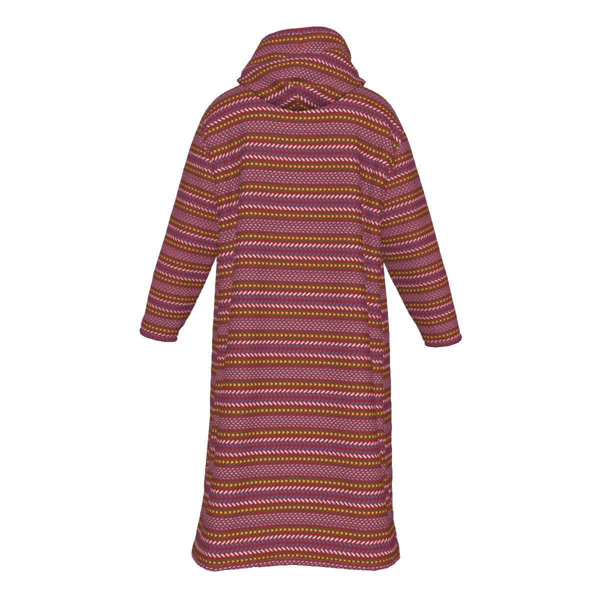 Men's Métis Sash Long Fleece Jacket