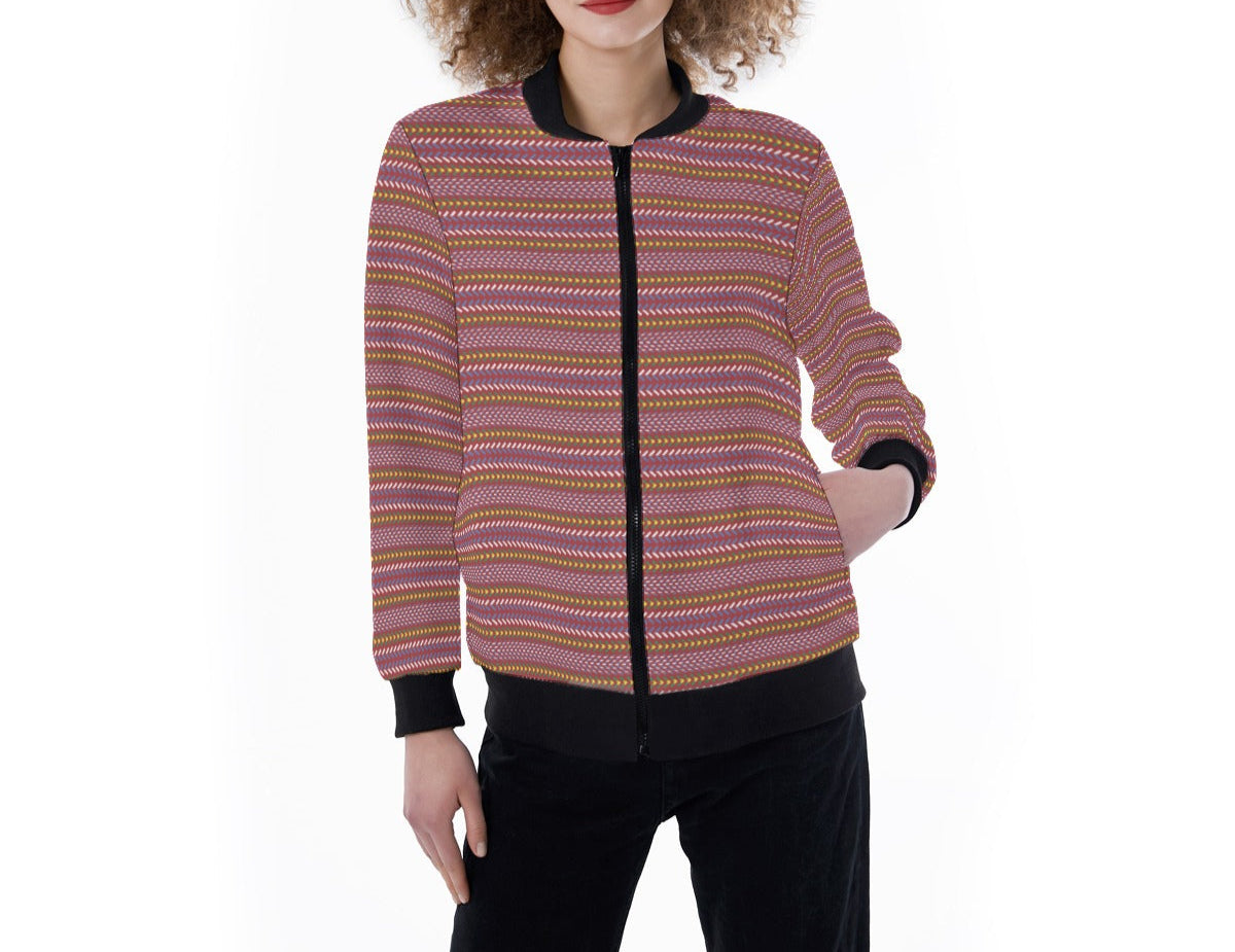 Métis Sash Light Ribbed Jacket