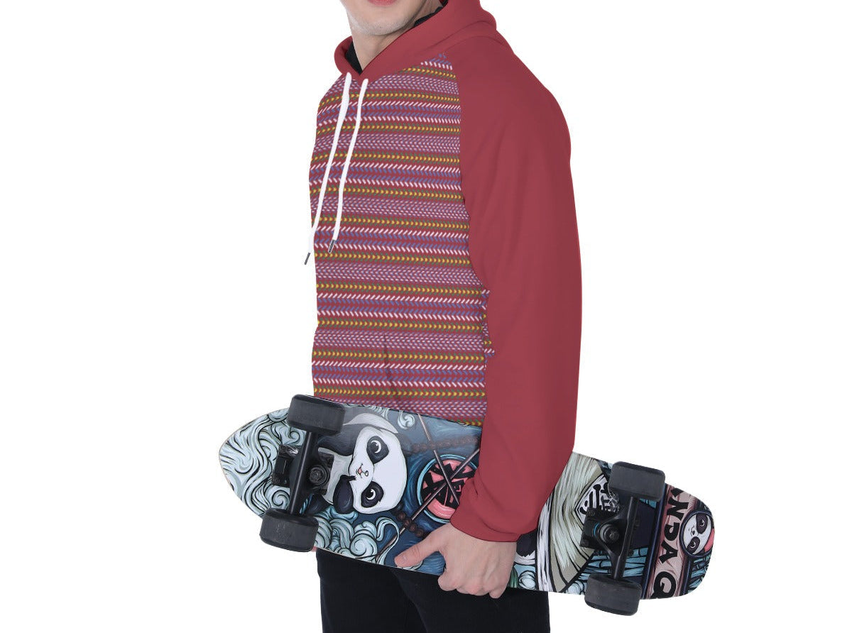 Métis Sash Print Fleece Hoodie