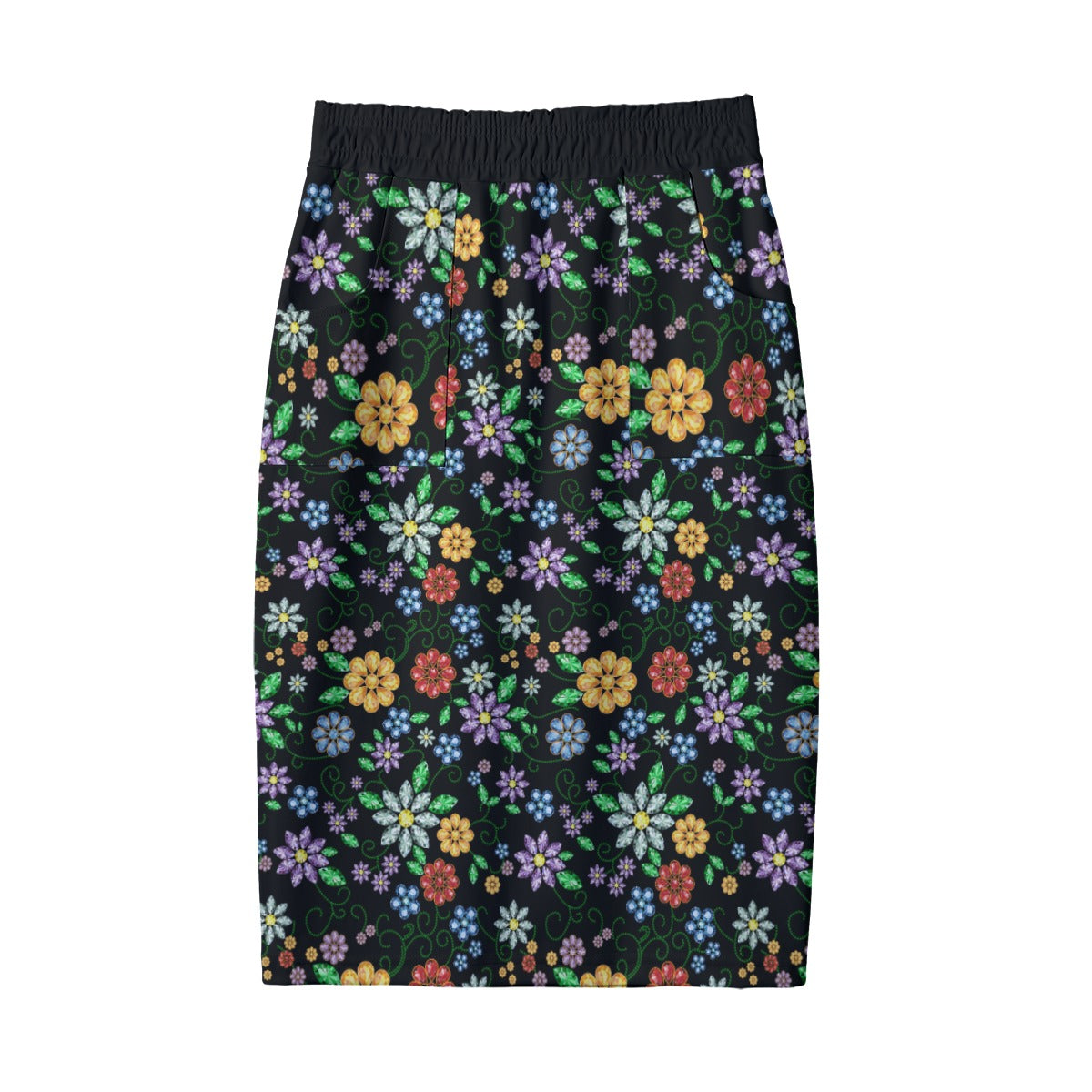 Prairie Garden Pencil Skirt