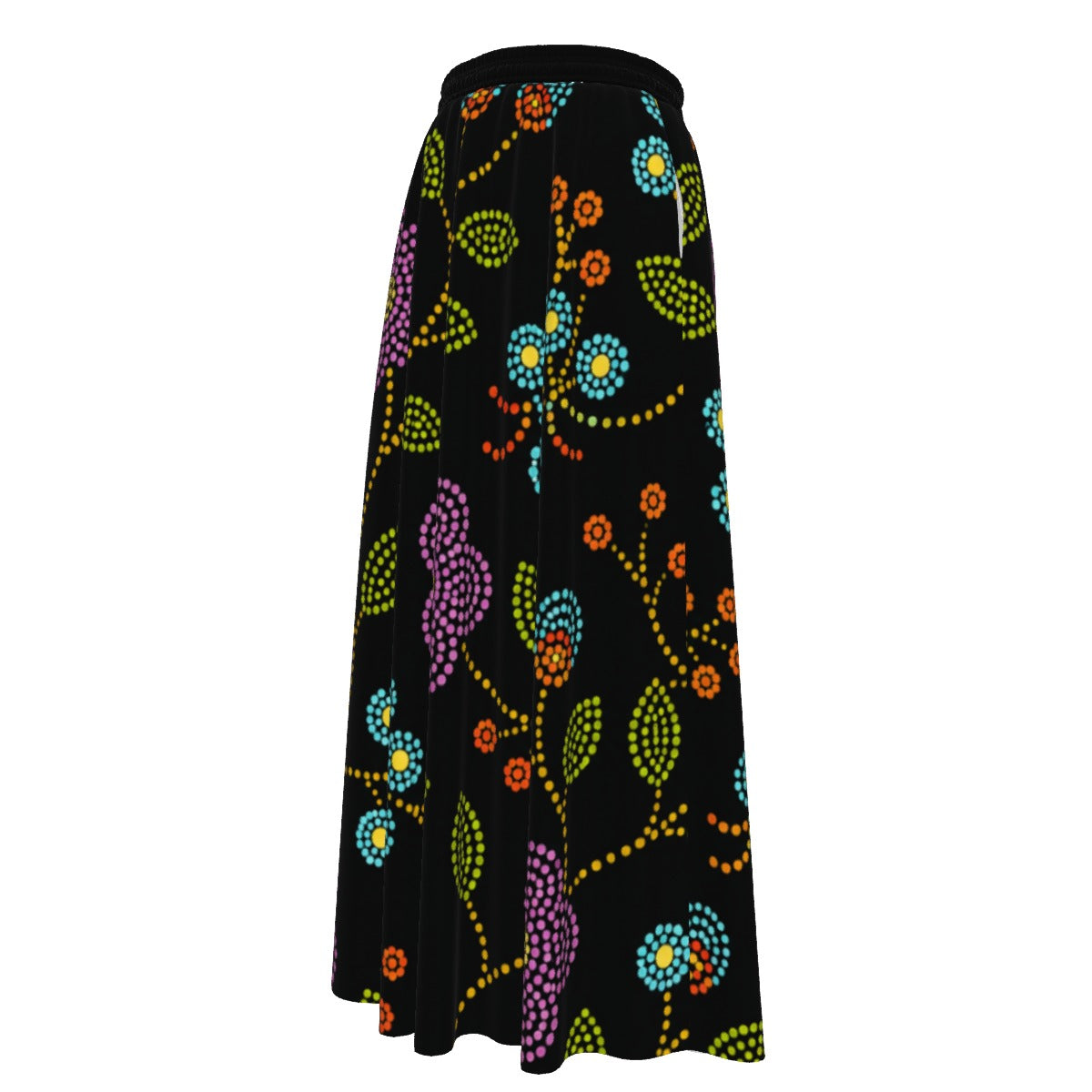 Prairie Bloom Lined Maxi Skirt