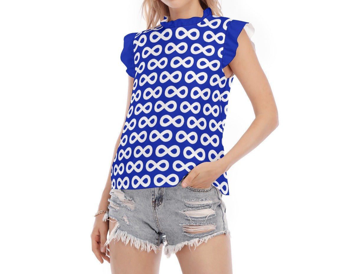 Women's Métis Infinity Ruffle Blouse